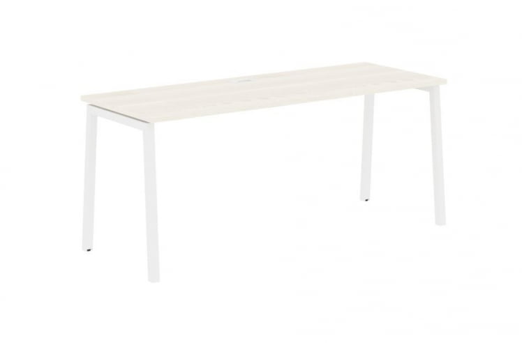 Стол письменный ЕДИС ЕЛСТ 1767 Ясень Траун Белый / EDIS ELST_0