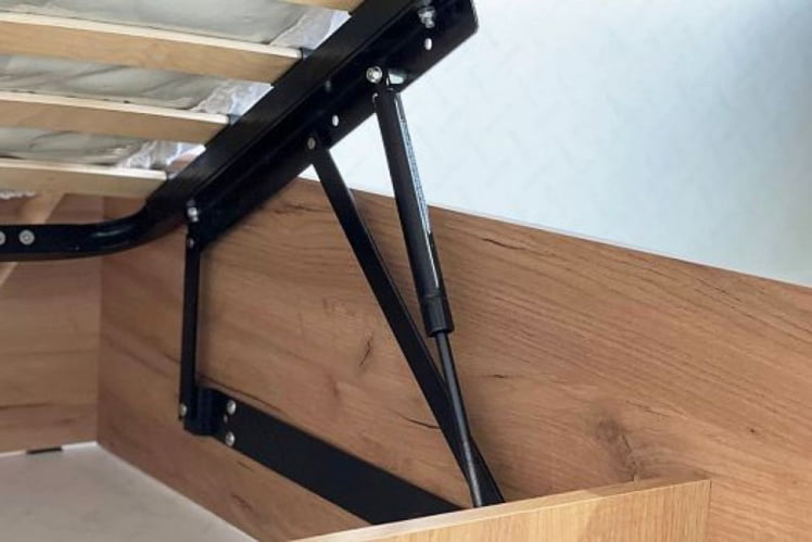 Каркас кровати Юниор 90х200 см СМУ-02 белое дерево / SMU-02_12