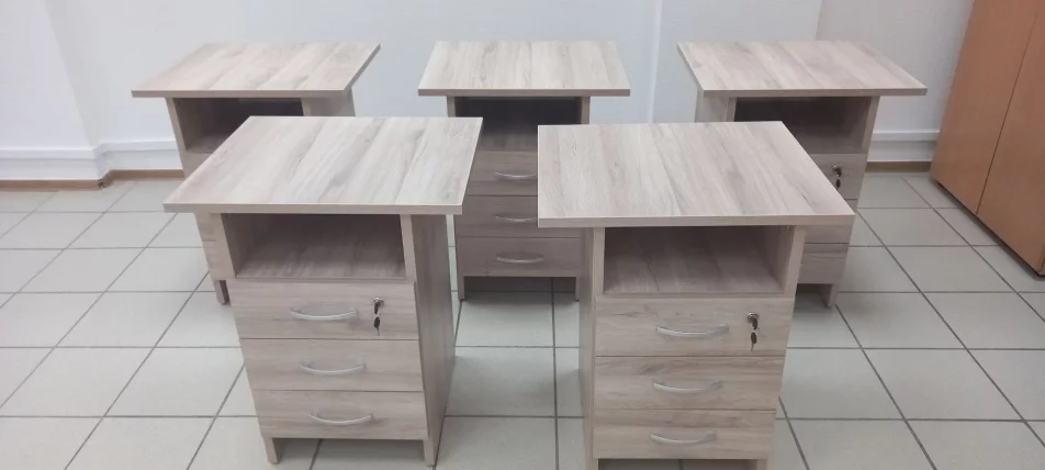 Тумба приставная с замком Альфа 64.60 Дуб Кронберг_2