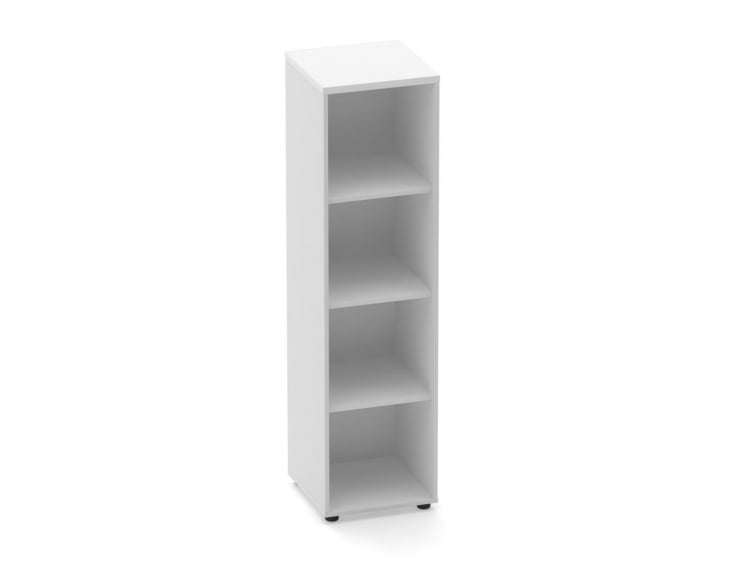 Шкаф 3 узкий открытый Дека 10.16.10 Белый / Deka_0