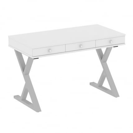 Стол письменный ХОМЕ ОФФИCЕ ВР.СП-1-118.М Белый/Серый металл / HOME OFFICE VR.SP-1-118.M_0