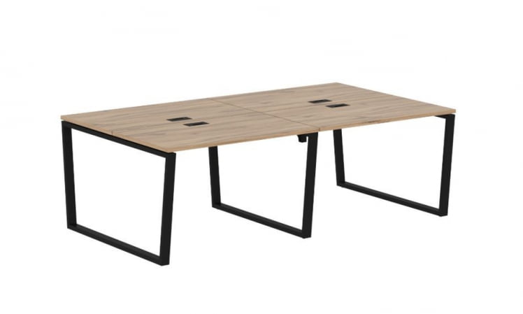 Бенч-система ЕДИС ЕВВСТ 2313 Дуб Денвер светлый Черный / EDIS EVWST_0