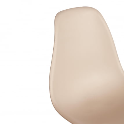 Стул CИНДЙ (ЕАМЕС) (мод. 1801) дерево бук/металл/сиденье пластик, 45кс51кс82 см, Беиге (Бежевый) / CINDY (EAMES) (mod. 45x51x82 Beige_6