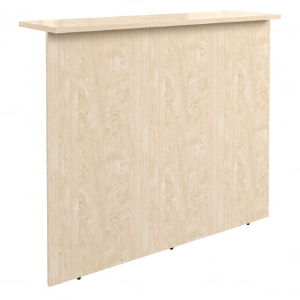 Стойка ресепшн прямая ДМС 120 Бук Тиара / DMS_0