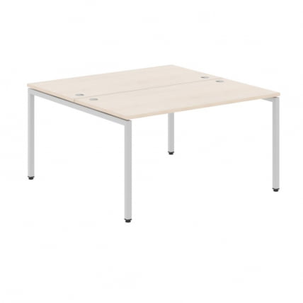 Стол двойной КСТЕН-С КСВСТ 1414 Бук тиара/серый / XTEN-S XWST_0