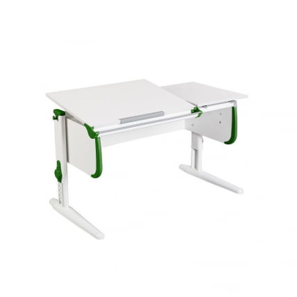 Стол универсальный трансформируемый Парта 1/75-40 Белый Зеленый / Parta_0