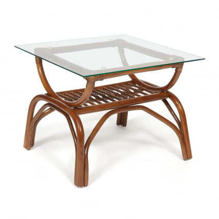 Столик кофейный ВЕНИCЕ 53кс46кс45 см, коко бровн (коричневый кокос) / VENICE 53x46x45 coco brown_0