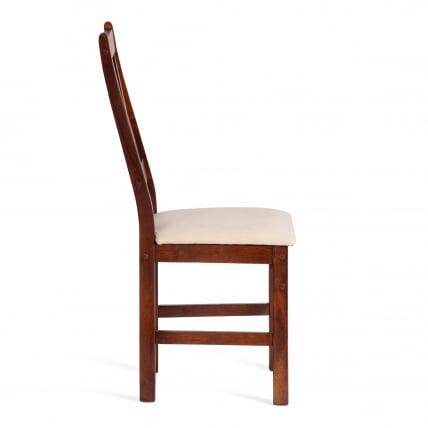 Стул CРОССМАН (комплект) НЕВ, Многослойный березовый шпон, 41х40кс100 см, каппучино/велюр бежевый / CROSSMAN NEW, 41х40x100 cappuchino/велюр_2