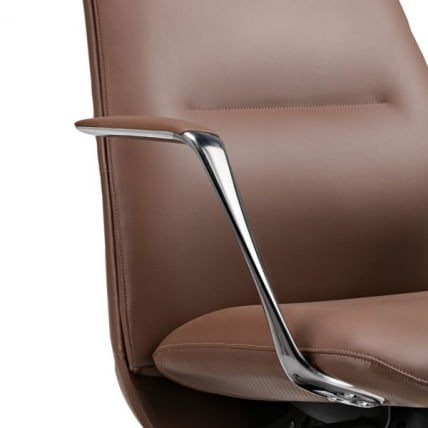 Эргономичное кресло руководителя Еурека ОC08-БР, коричневое / Eureka OC08-BR,_6