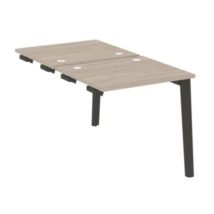 Стол-приставка двойной к опорным элементам ОНИКС ВООД ОВ.Д.СПР-0.7 Дуб Аттик/Темный / ONIX WOOD OW.D.SPR-0.7_0