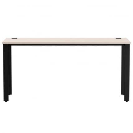 Стол прямой на металлокаркасе, опоры 90 гр Еверпроф ЕВО 254С008 Кашемир Черный / Everprof EVO 254S008_1