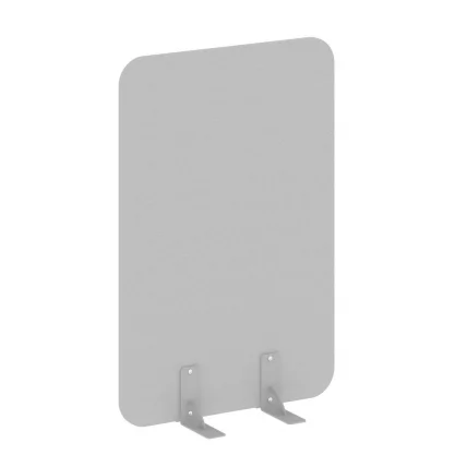 Перегородки на металлических опорах на фетровых подпятниках Р-лине ДП.Ф-80-120 Серый / R-line DP.F-80-120_0