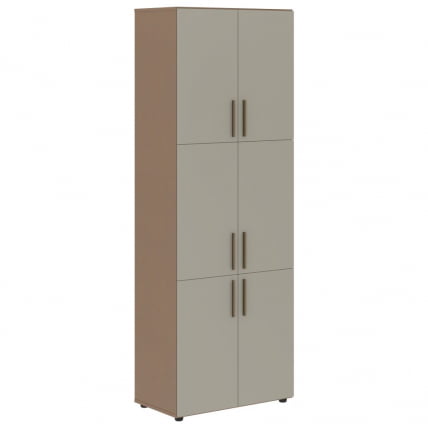 Шкаф с 3 комплектами глухих малых дверей ВЕЛИОН ВХCС 80.8 Аметист Кобра / VELION VHCS_0