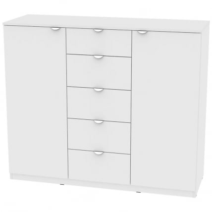 Комод Калисто(К33)1147х1352х468ручкаторцеваяТР-2(Белый) / Калисто(K33)1147х1352х468ручкаторцеваяTR-2(Белый)_0