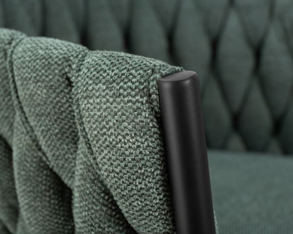 Стул барный ДОБРИН ЛЕОН (зеленая ткань (ЛАР 275-23)) 2 шт / DOBRIN LEON (LAR_7