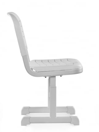 Стул ученический пластиковый регулируемый (рост 5-7) Серый_2