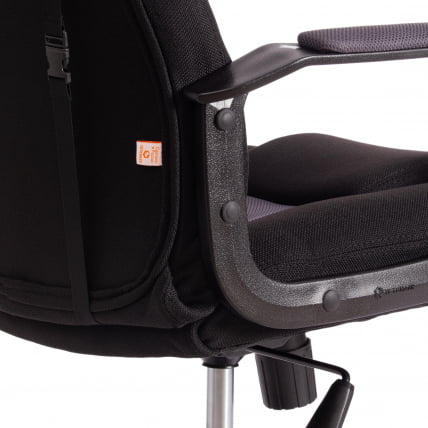 Кресло ДРИВЕР (22) ткань, черный/серый, 2603/ТВ-12 / DRIVER 2603/TW-12_12