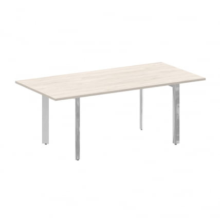 Стол переговорный на П-образном м/к ОНИКС ДИРЕCТ ЛУКС М-О.МП-ПРГ-19 Денвер светлый / ONIX DIRECT LUX M-O.MP-PRG-19_0