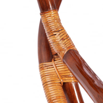 Кресло вращающееся ФЛОРЕС 5005 /без подушки/ Пекан (орех) / FLORES Pecan_8