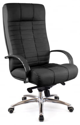 Кресло руководителя Атлант АЛ М экокожа Черный / Atlant AL M_0