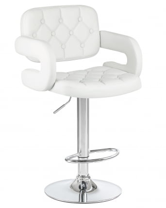 Стул барный ДОБРИН ТИЕСТО Белый / DOBRIN TIESTO_0