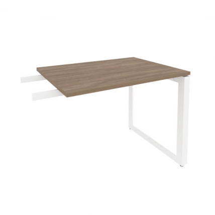 Брифинг-приставка на О-образном м/к ОНИКС О.МО-БР-9 Дуб Аризона/Белый / ONIX O.MO-BR-9_0