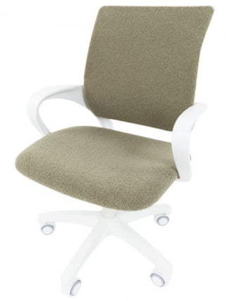 Детское кресло CХАИРМАН ТИН (КИДС) 103 белый пластик БАРНИ (БАРНИ) Оливка / CHAIRMAN (KIDS) (BARNI)_5