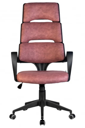 Кресло РCХ САКУРА Черный Пластик/Фьюжн Терракота / RCH SAKURA_1