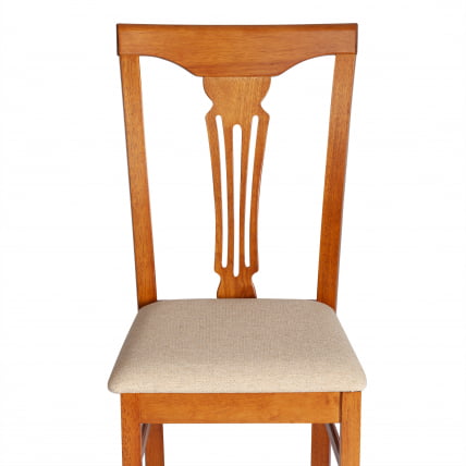 Стул Гермес/ Хермес дерево гевея, 43х49х94см, Еспрессо, ткань бежевая (С178-4) / Hermes Espresso, (S178-4)_5