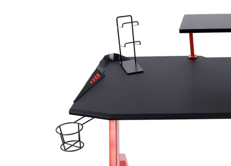 Геймерский стол СКИЛЛ CТГ-001 Красный / SKILL CTG-001_3
