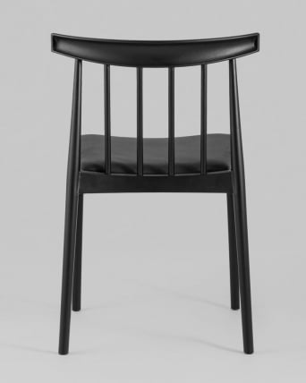 Стул пластиковый Ранч с мягким сиденьем Черный / Ranch_4