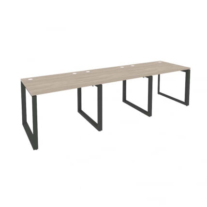 Рабочая станция на О-образном м/к ОНИКС О.МО-РС-3.1.8 Дуб Аттик/Антрацит / ONIX O.MO-RS-3.1.8_0