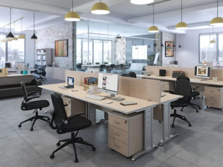 Комплект мебели для персонала Свифт 10 Светлый дуб / Swift_0