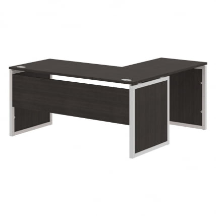 Стол письменный угловой левый КСТЕН-КП КСКПCТ 1615 Л Дуб Юкон Серый / XTEN-QP XQPCT L_0