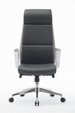 Кресло офисное ЛОНДОН ЛУКС Темно-светло серый / LONDON LUX_2