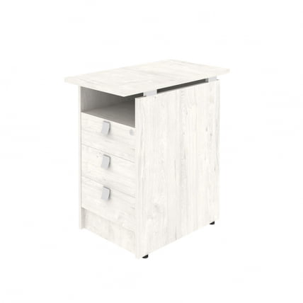 Тумба приставная (с замком) СТЙЛЕ Л.ТП-4.2 Дуб Наварра / STYLE_0