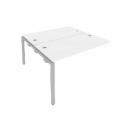 Проходной наборный элемент рабочей станции Метал Сйстем Б.ПРС-СП-2.3 Белый/Серый / Metal System_0