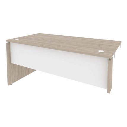 Стол-приставка левый к опорным элементам ОНИКС О.СПР-4.8Л Дуб Аттик/Белый / ONIX O.SPR-4.8L_0