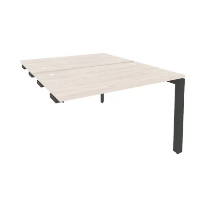 Стол-приставка двойной на П-образном м/к к опорным элем. ОНИКС О.МП-Д.СПР-2.7 Денвер Светлый/Антрацит / ONIX O.MP-D.SPR-2.7_0