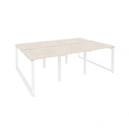 Рабочая станция на О-образном м/к ОНИКС О.МО-Д.РС-6.0.8 Денвер Светлый/Белый / ONIX O.MO-D.RS-6.0.8_0