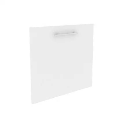 Фасад тумбы низкий - правый ФИТ МН-ФТН (Р) Белый Бриллиант / FIT MN-FTN (R)_0