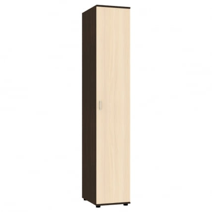 Шкаф распашный Алиса (Х2) 2230х400х540 ручка скоба 96мм (Венге-ДМ) / (H2)_0