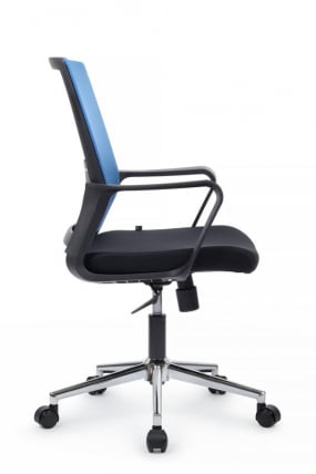Кресло Минт РCХ М1029МБЕ Синий/Черный / Mint RCH M1029MBE_1