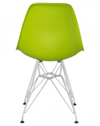 Стул обеденный ДОБРИН ДСР (ножки хром, цвет салатовый (Г-08)) 4 шт / DOBRIN DSR (G-08))_5