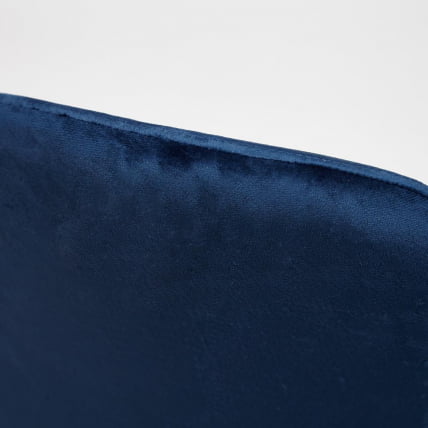 Стул БРЕЕЗЕ (мод. 4724) металл/ткань, 44х48х87см,темно-синий/натуральное дерево / BREEZE (mod._6