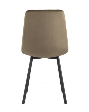 Комплект из двух стульев Чиллй велюр коричневый 2 шт. / Chilly_7