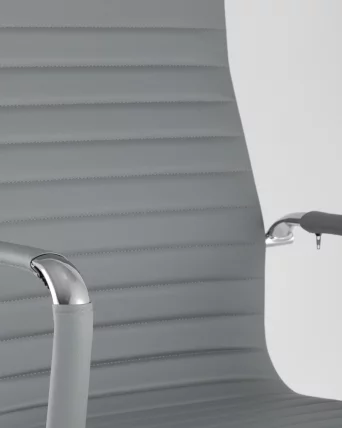 Кресло руководителя ТопЧаирс Ситй Серое / TopChairs City_8