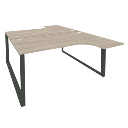 Рабочая станция на О-образном м/к ОНИКС О.МО-Д.СА-4 Дуб Аттик/Антрацит / ONIX O.MO-D.SA-4_0