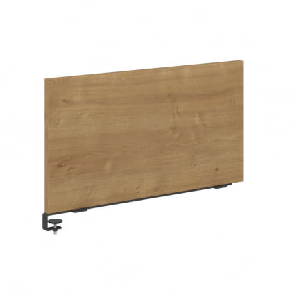 Экран торцевой для рабочих станций Форта ФВБЛ 6535 Дуб Гамильтон Черный графит / Forta FWBL_0