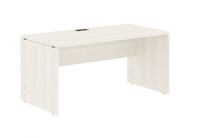 Стол письменный ЕДИС ЕДСТ 1580 Ясень Траун Черный / EDIS EDST_0